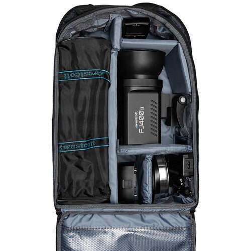 Westcott FJ400 II 400Ws Touchscreen Strobe with FJ-X3 M Universal Trigger (1-Light Backpack Kit)