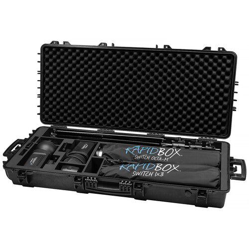 Westcott FJ400 II Strobe 2-Light Location Hard Case Kit with FJ-X3 M Universal Wireless Trigger
