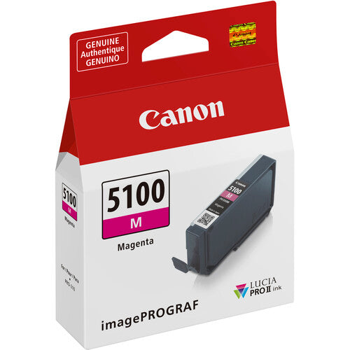 Canon PFI-5100 LUCIA PRO II Magenta Ink Tank (14.4mL)