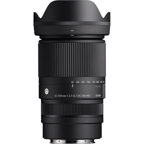 Sigma 16-300mm f/3.5-6.7 DC OS Contemporary Lens (FUJIFILM X) Package