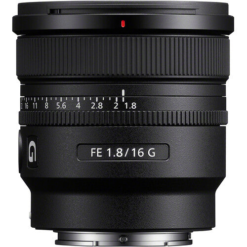 Sony FE 16mm f/1.8 G Lens (Sony E) Package