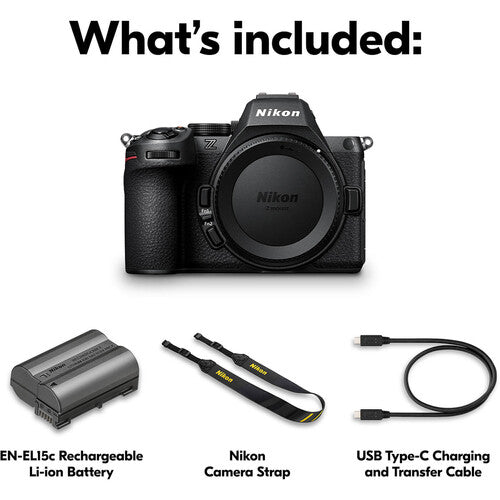 Nikon Z5 II Mirrorless Camera Package