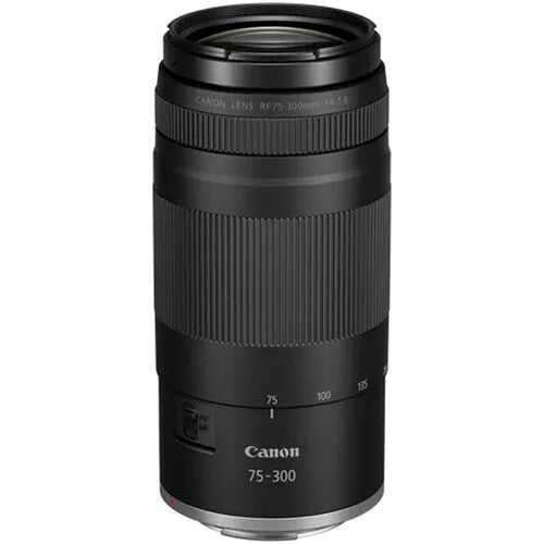 Canon RF 75-300mm f/4-5.6 Lens (Canon RF) Package