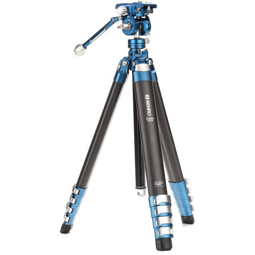 Benro CyanBird CF 2 Series, 5 Section Tripod w/ FS20PROC501 Hybrid Photo/Video Head