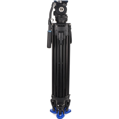 Benro A673LL Lightning Lock Tripod Kit with BV6H PLUS Head (Aluminum, 75mm Bowl)