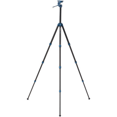 Benro SuperSlim CF 1.5 Series, 4 Section Tripod with PHVF3 Hybrid Flip Head