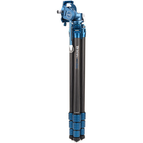Benro SuperSlim CF 1.5 Series, 4 Section Tripod with PHVF3 Hybrid Flip Head