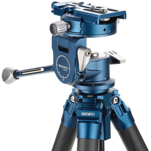 Benro SuperSlim CF 1.5 Series, 4 Section Tripod with PHVF3 Hybrid Flip Head