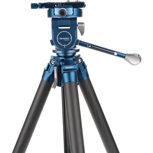 Benro SuperSlim CF 1.5 Series, 4 Section Tripod with PHVF3 Hybrid Flip Head