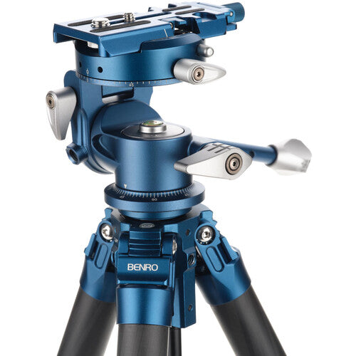 Benro SuperSlim CF 1.5 Series, 4 Section Tripod with PHVF3 Hybrid Flip Head