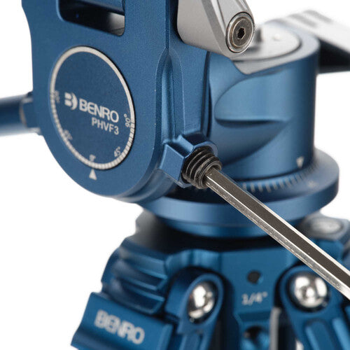 Benro SuperSlim CF 1.5 Series, 4 Section Tripod with PHVF3 Hybrid Flip Head