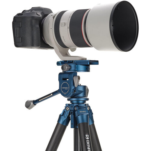 Benro SuperSlim CF 1.5 Series, 4 Section Tripod with PHVF3 Hybrid Flip Head