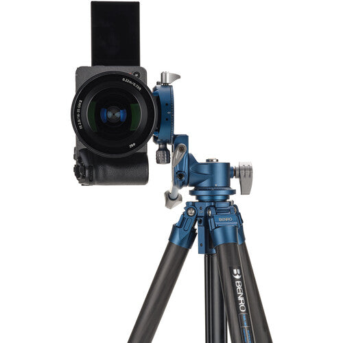 Benro SuperSlim CF 1.5 Series, 4 Section Tripod with PHVF3 Hybrid Flip Head