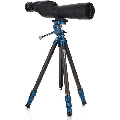 Benro SuperSlim CF 1.5 Series, 4 Section Tripod with PHVF3 Hybrid Flip Head