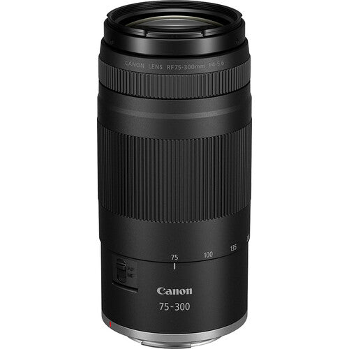 Canon EOS R100 Mirrorless Camera with 18-45mm and 75-300mm Lenses Package