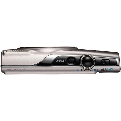 Canon PowerShot ELPH 360 HS A Digital Camera (Silver) Package