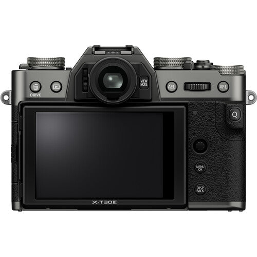 FUJIFILM X-T30 III Mirrorless Camera (Charcoal Silver)
