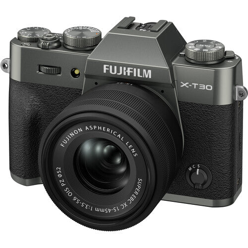 FUJIFILM X-T30 III Mirrorless Camera (Charcoal Silver)