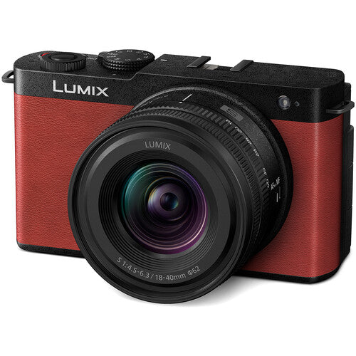 LUMIX S9 Mirrorless Camera with 18-40mm F4.5-6.3 Lens (Red)