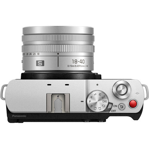 Panasonic LUMIX S9 Mirrorless Camera with 18-40mm f/4.5-6.3 Lens (Black/Silver)