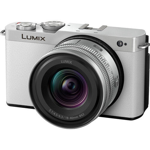 Panasonic LUMIX S9 Mirrorless Camera with 18-40mm f/4.5-6.3 Lens (White/Silver)