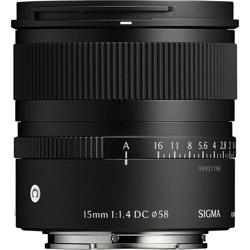 Sigma 15mm F1.4 DC Contemporary for Sony E