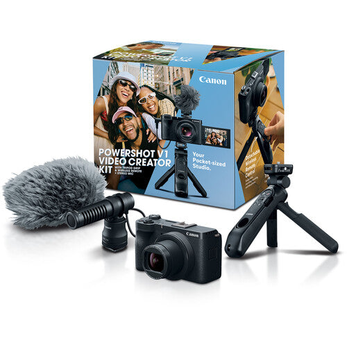 Canon PowerShot V1 Digital Camera with Video Creator Kit