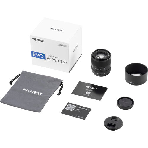 Viltrox 75mm f/1.8 EVO AF Lens (FUJIFILM X)