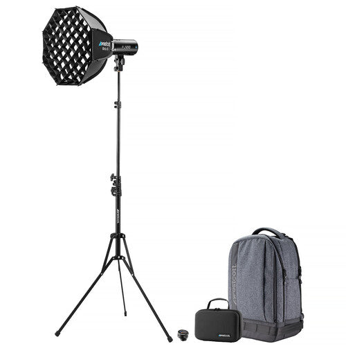 Westcott FJ100 Strobe 1-Light Backpack Kit with FJ-T1 M Multi-Brand Wireless Trigger