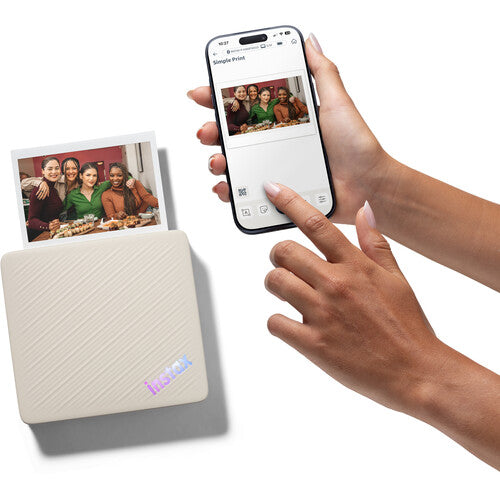 FUJIFILM instax Link WIDE 2 Smartphone Printer (Beige)
