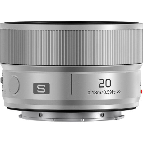 Panasonic LUMIX S 20mm f/2.5 Lens (L-Mount, Silver)