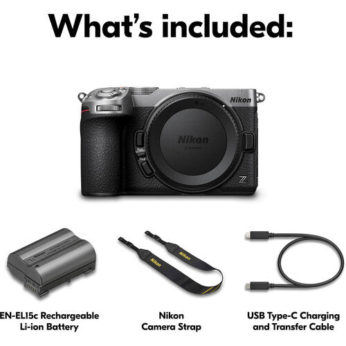 Nikon Z5IIC Mirrorless Camera Body (Silver)