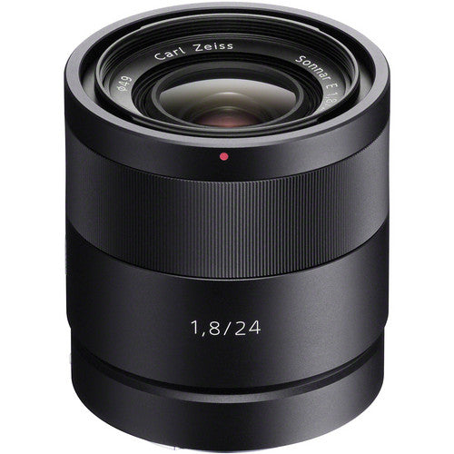 Sony Sonnar T* E 24mm f/1.8 ZA Lens (Sony E) Package