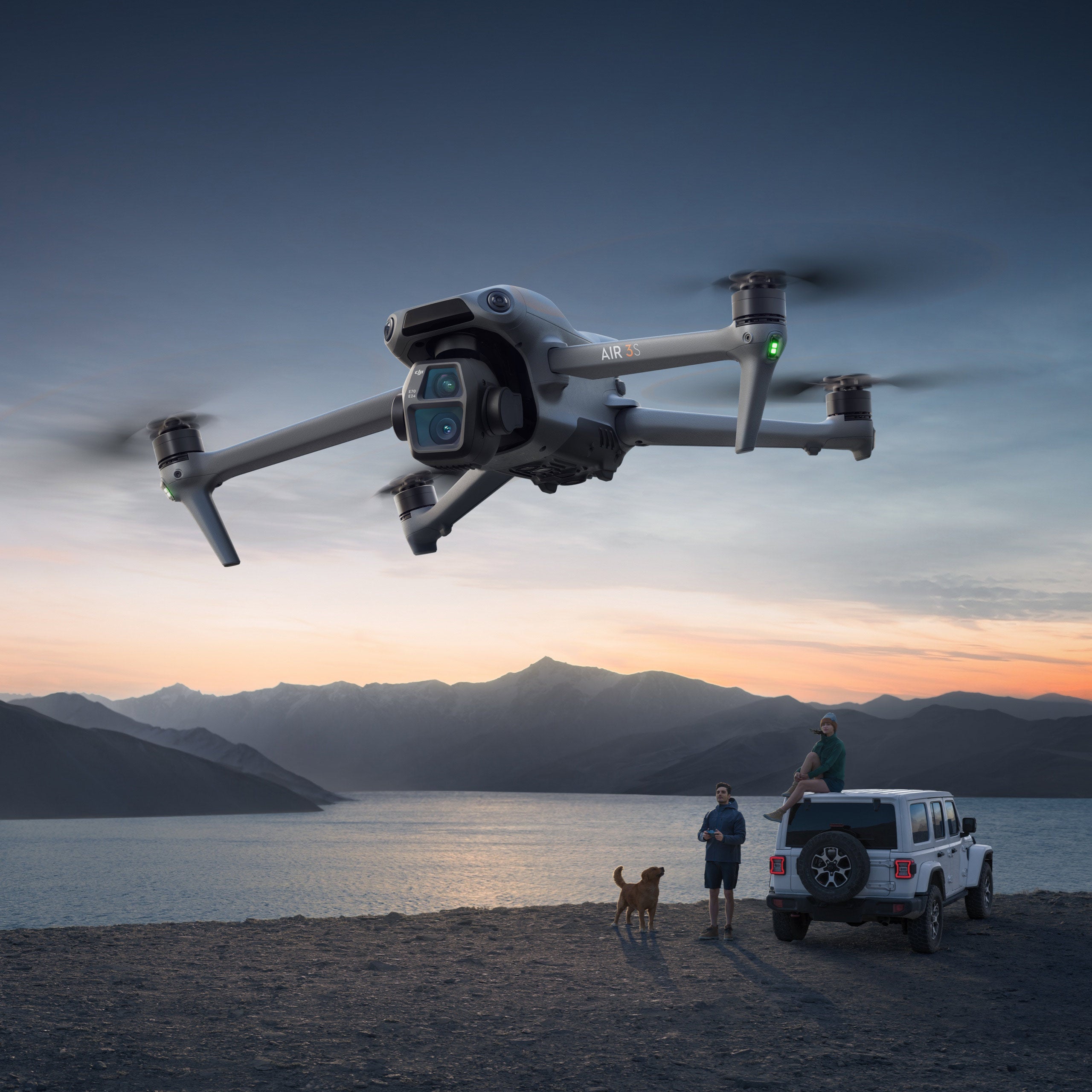 DJI Air 3S Fly More Combo With RC-N3 Remote
