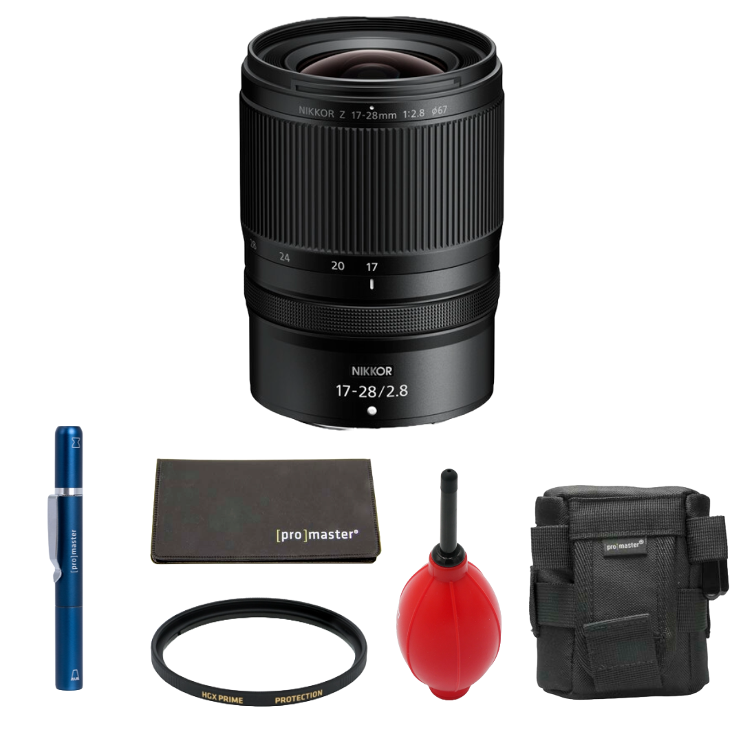 Nikon NIKKOR Z 17-28mm f/2.8 Lens (Nikon Z) Package