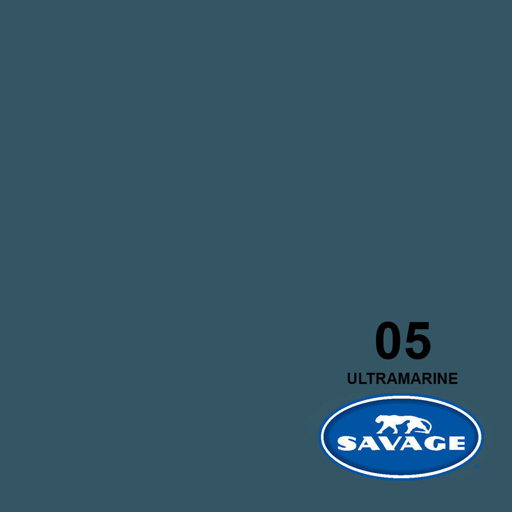 Savage #05 Ultramarine Seamless Background Paper (86" x 36')