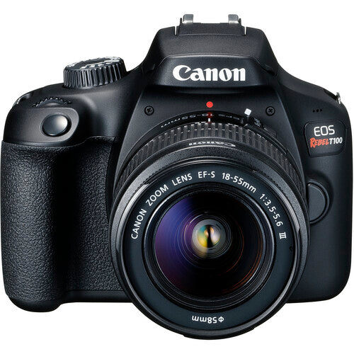 Canon EOS Rebel T100 DSLR Camera with 18-55mm Lens Package