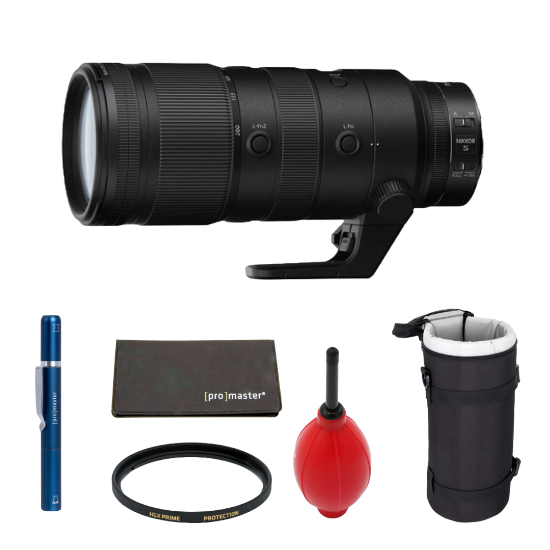 Nikon NIKKOR Z 70-200mm f/2.8 VR S Lens (Nikon Z) Package