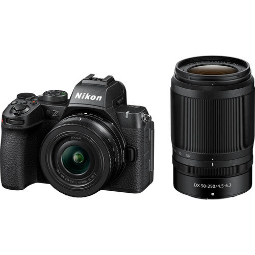 Nikon Z50 II Mirrorless Camera with 16-50mm and 50-250mm Lenses Package
