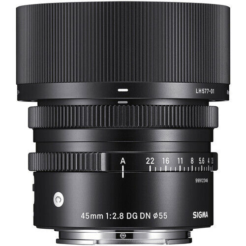 Sigma 45mm f/2.8 DG DN Contemporary Lens (Sony E) Package