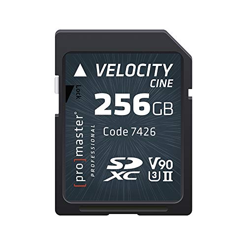 PROMASTER SDXC 256GB VELOCITY CINE
