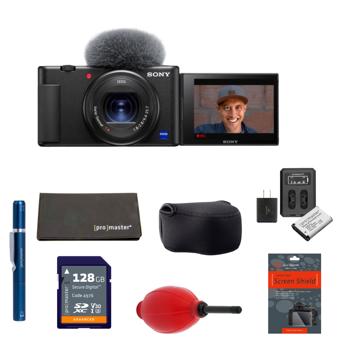 Sony ZV-1 Digital Camera (Black) Package