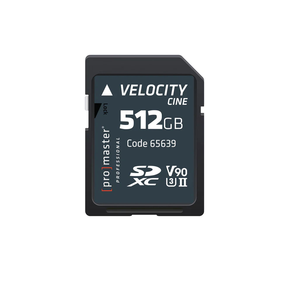 ProMaster SDXC 512GB Velocity Cine