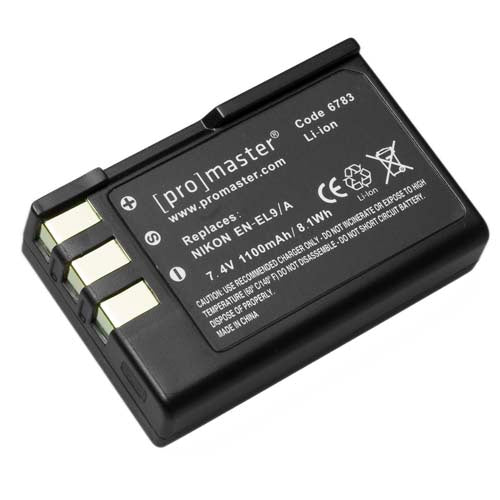 ProMaster - Nikon EN-EL9A Li-ion Battery