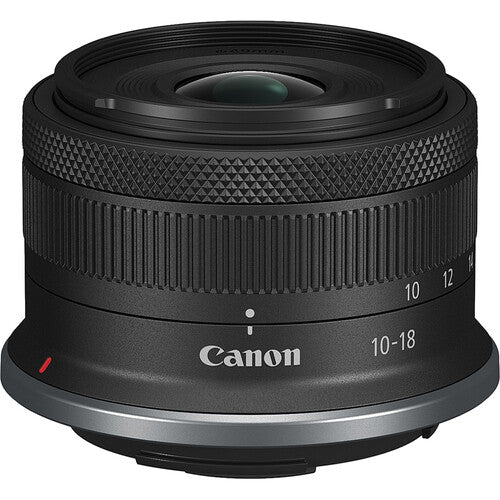 Canon RF-S 10-18mm f/4.5-6.3 IS STM Lens (Canon RF) Package