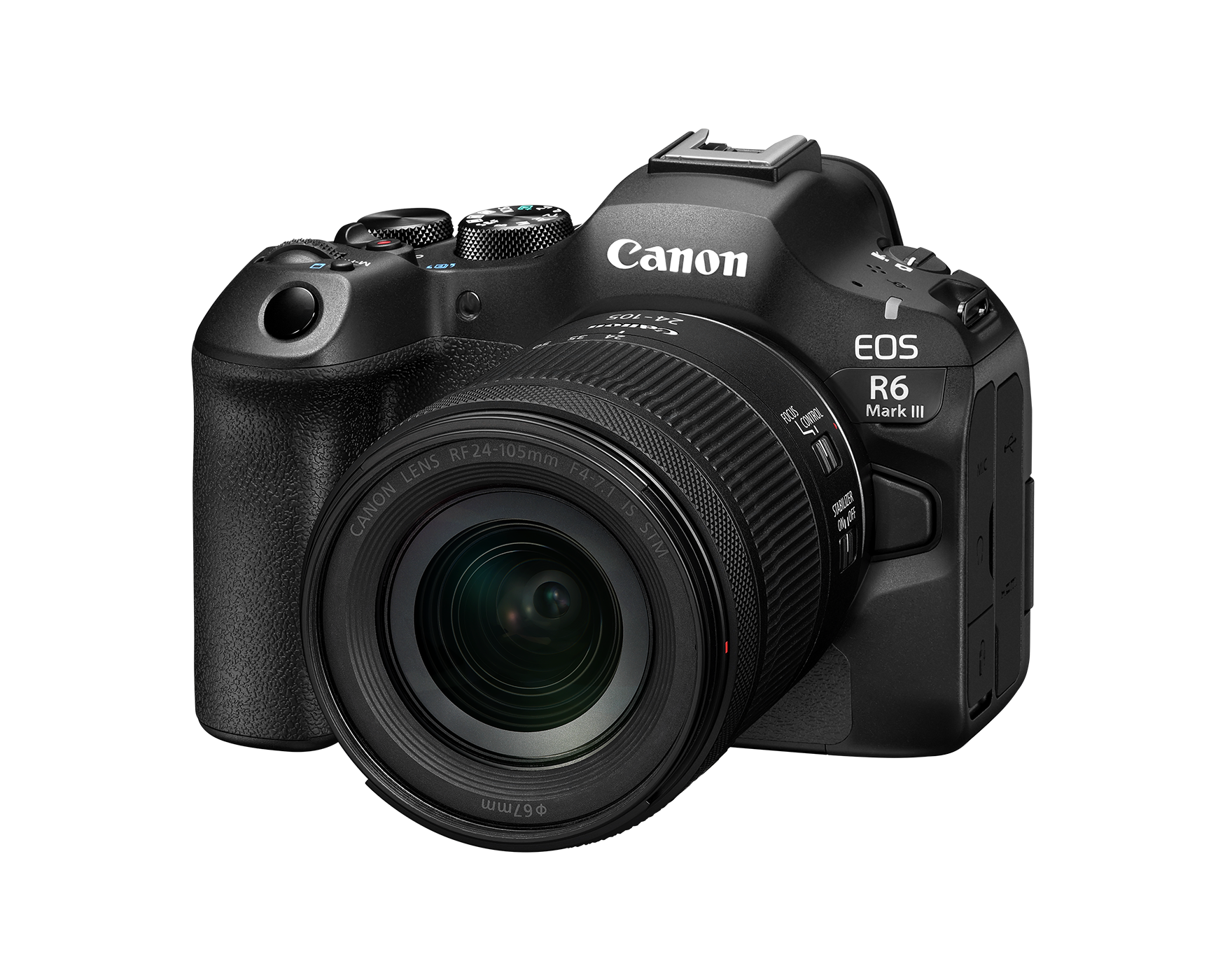 Canon EOS R6 Mark III Mirrorless Camera with 24-105mm f/4-7.1 Lens Package