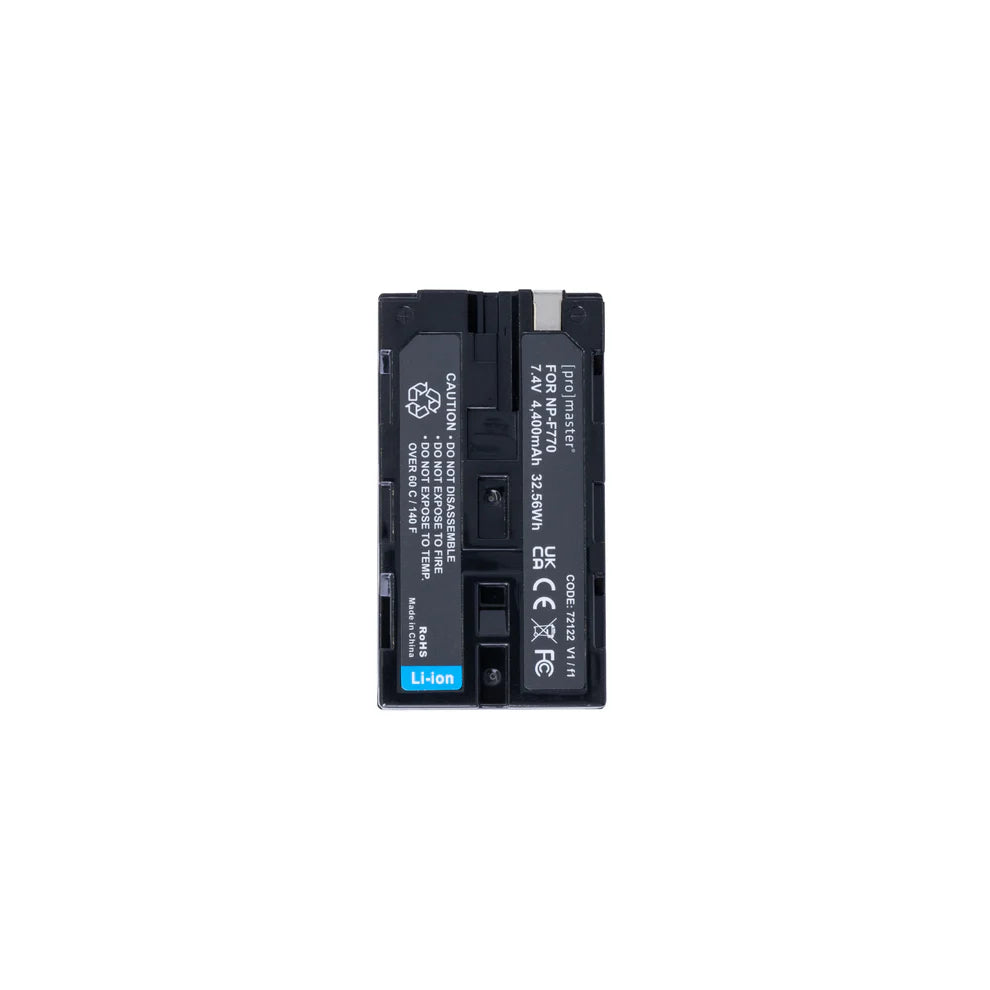 ProMaster Li-ion Battery For Sony NP-F770 With USB-C Charging