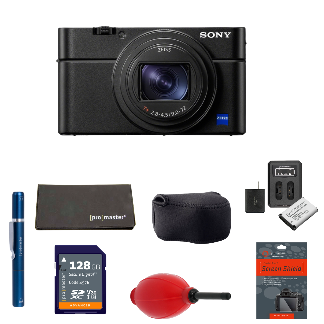 Sony Cyber-shot DSC-RX100 VII Digital Camera Package