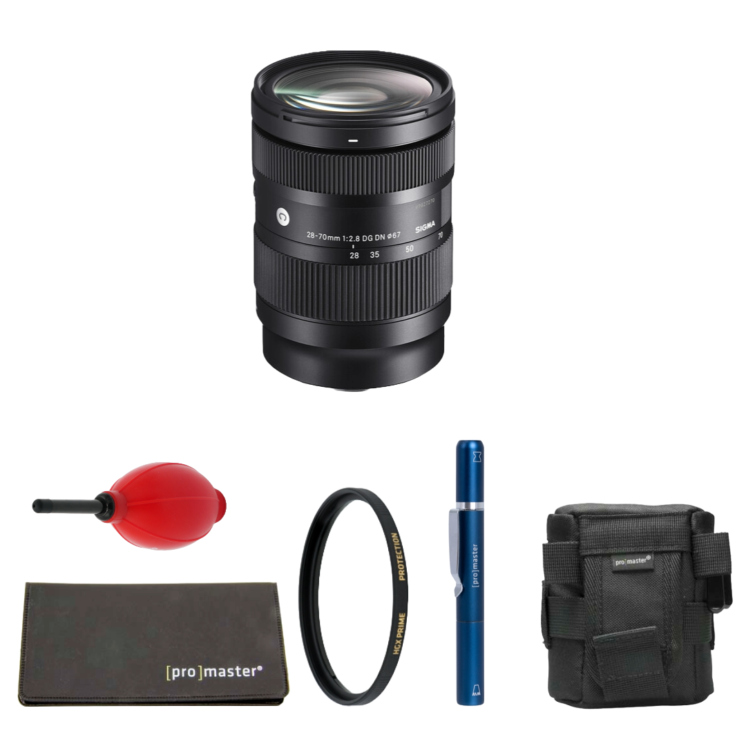 Sigma 28-70mm f/2.8 DG DN Contemporary Lens (Sony E) Package