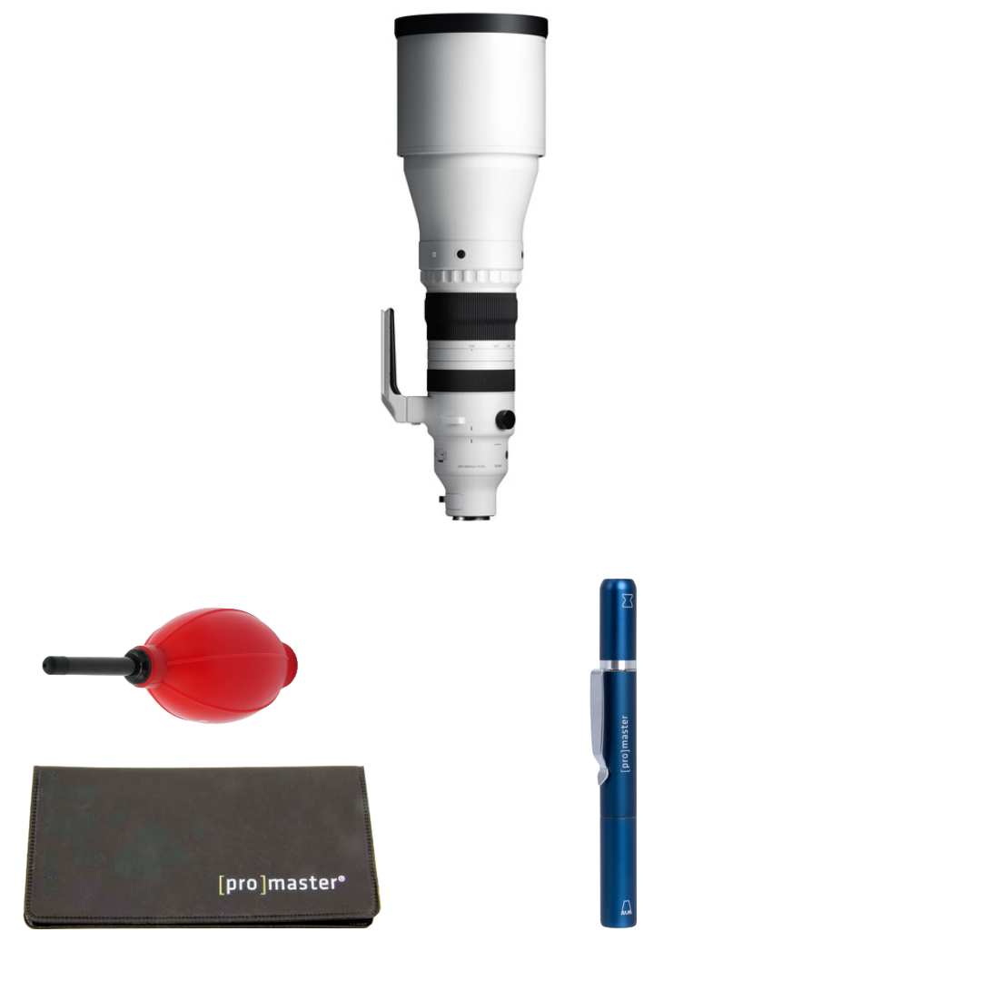 Sigma 300-600mm f/4 DG OS Sports Lens (Sony E) Package